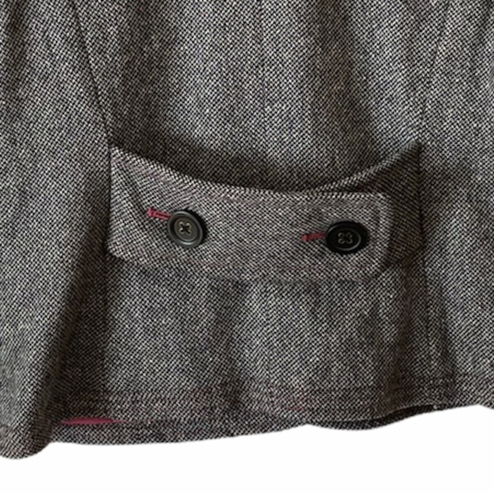 GAP black and white wool blend blazer, size 2 - Picture 4 of 13